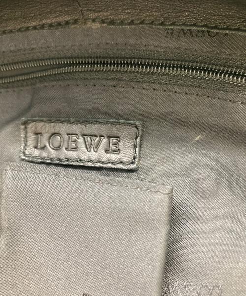 LOEWE（ロエベ）LOEWE (ロエベ) ナッパアイレ　060611　ラムレザー ブラックの古着・服飾アイテム