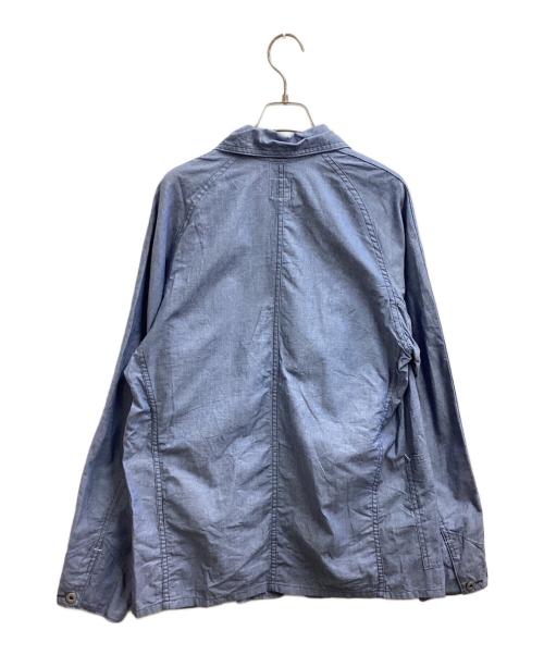 POST O'ALLS（ポストオーバーオールズ）POST O'ALLS (ポストオーバーオールズ) シャンブレー2ポケットカバーオール / USA製 / 2131R-SC インディゴ サイズ:不明の古着・服飾アイテム