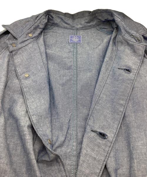 POST O'ALLS（ポストオーバーオールズ）POST O'ALLS (ポストオーバーオールズ) シャンブレー2ポケットカバーオール / USA製 / 2131R-SC インディゴ サイズ:不明の古着・服飾アイテム