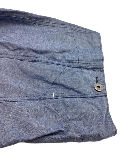 POST O'ALLS（ポストオーバーオールズ）POST O'ALLS (ポストオーバーオールズ) シャンブレー2ポケットカバーオール / USA製 / 2131R-SC インディゴ サイズ:不明の古着・服飾アイテム