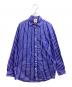 sky high farm（スカイハイファーム）の古着「Striped Button Down Shirt / ストライプボタンダウンシャツ / Dover Street Market取扱 / SHF06-B026-B212-B016」｜ブルー