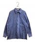 im product（アイムプロダクト）の古着「コットンシャツ　 ISSEY MIYAKE」｜ブルー