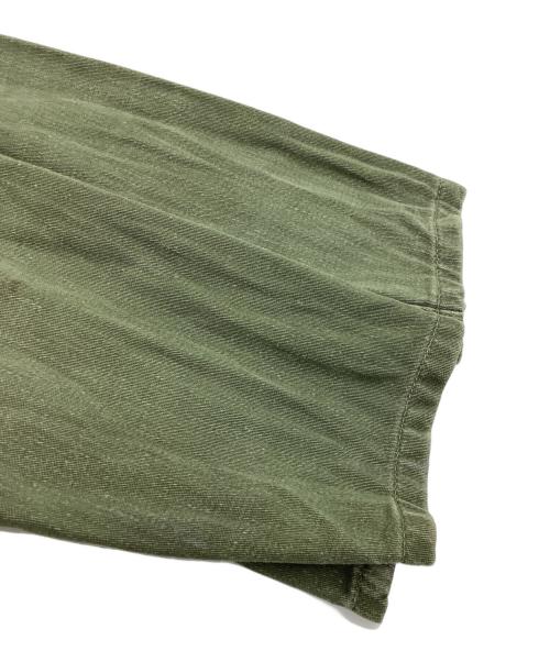 US ARMY（ユーエスアーミー）US ARMY (ユーエスアーミー) ユーティリティシャツ / 13スターボタン オリーブ サイズ:不明(記入なし)の古着・服飾アイテム