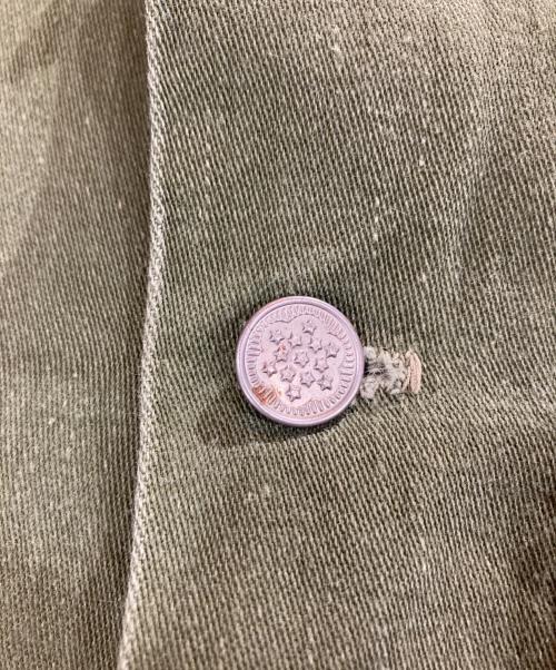 US ARMY（ユーエスアーミー）US ARMY (ユーエスアーミー) ユーティリティシャツ / 13スターボタン オリーブ サイズ:不明(記入なし)の古着・服飾アイテム