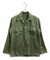 US ARMY（ユーエスアーミー）の古着「ユーティリティシャツ / 13スターボタン」｜オリーブ
