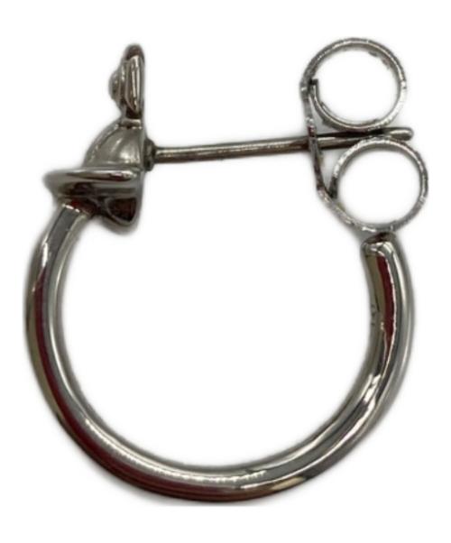 Vivienne Westwood（ヴィヴィアンウエストウッド）Vivienne Westwood (ヴィヴィアンウエストウッド) VERA SINGLE HOOP ヴェラシングルフープピアス オーブ 62030051-02P019-IM シルバーの古着・服飾アイテム