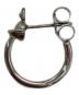 Vivienne Westwood (ヴィヴィアンウエストウッド) VERA SINGLE HOOP ヴェラシングルフープピアス オーブ 62030051-02P019-IM シルバー：7000円