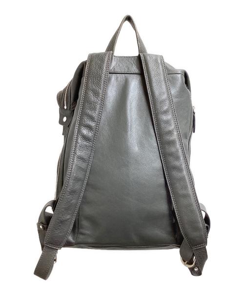 土屋鞄（ツチヤカバン）土屋鞄 (ツチヤカバン) トーンオイルヌメ ソフトミディアムバックパック グレーの古着・服飾アイテム