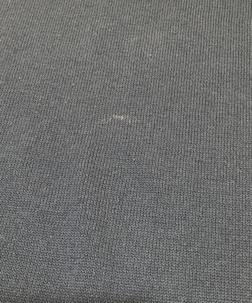 LACOSTE（ラコステ）LACOSTE (ラコステ) 成形横編みニットTシャツ ネイビー サイズ:US Lの古着・服飾アイテム
