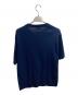 LACOSTE (ラコステ) 成形横編みニットTシャツ ネイビー サイズ:US L：4000円