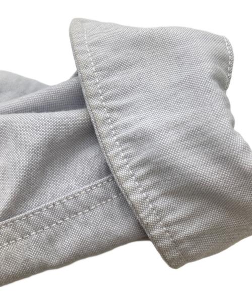 THE NORTHFACE PURPLELABEL（ザ・ノースフェイス パープルレーベル）THE NORTHFACE PURPLELABEL Cotton Polyester OX B.D. Shirt / コットンポリエステルOXボタンダウンシャツ / NT3118N ブルー サイズ:Lの古着・服飾アイテム