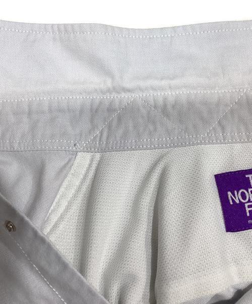 THE NORTHFACE PURPLELABEL（ザ・ノースフェイス パープルレーベル）THE NORTHFACE PURPLELABEL Cotton Polyester OX B.D. Shirt / コットンポリエステルOXボタンダウンシャツ / NT3118N ブルー サイズ:Lの古着・服飾アイテム