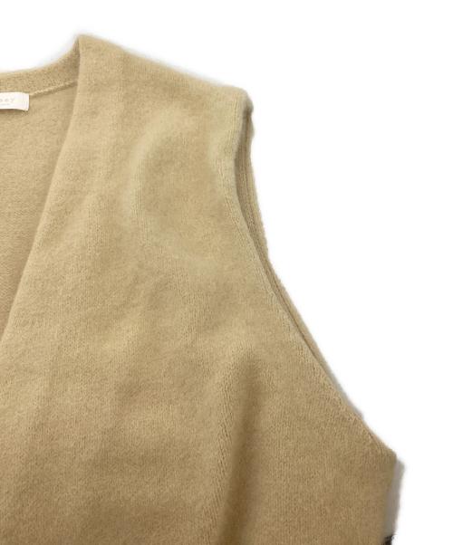 BALLSEY（ボールジィ）BALLSEY (ボールジィ) フラッフィーヤーン ロングジレ　11-02-14-02102 イエロー サイズ:Sの古着・服飾アイテム