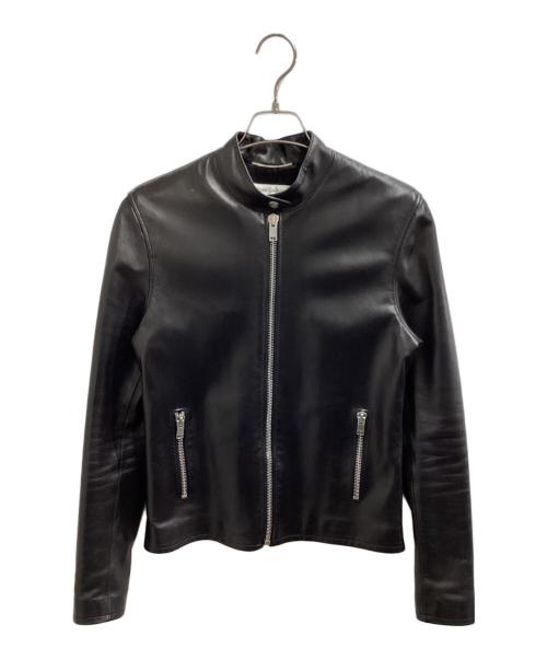 Saint Laurent Paris（サンローランパリ）Saint Laurent Paris シングルライダースジャケット / single riders jacket / Keith Racer Jacket / 362239 Y5YA1 イタリア製 ブラック サイズ:46の古着・服飾アイテム