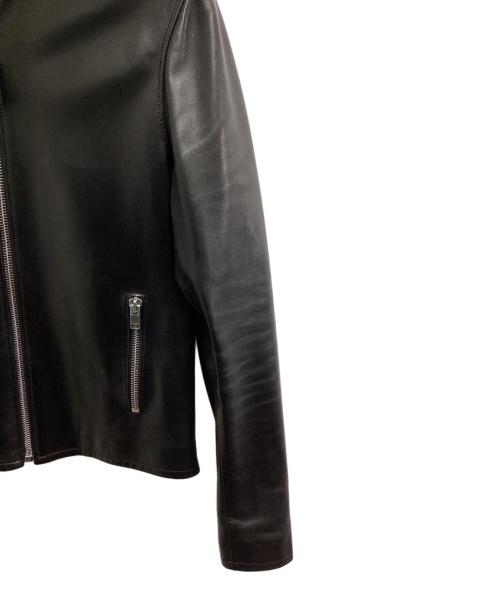 Saint Laurent Paris（サンローランパリ）Saint Laurent Paris シングルライダースジャケット / single riders jacket / Keith Racer Jacket / 362239 Y5YA1 イタリア製 ブラック サイズ:46の古着・服飾アイテム