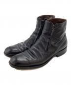 Allen Edmondsアレン エドモンズ）の古着「スクエアトゥジップブーツ」｜ブラック