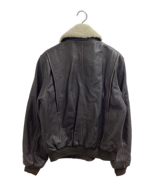 BROOKS BROTHERS（ブルックスブラザーズ）BROOKS BROTHERS (ブルックスブラザーズ) G-1 フライトジャケット ダークブラウン サイズ:Sの古着・服飾アイテム