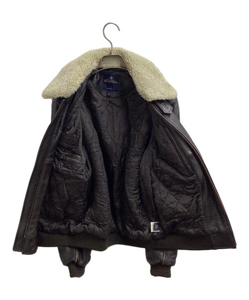 BROOKS BROTHERS（ブルックスブラザーズ）BROOKS BROTHERS (ブルックスブラザーズ) G-1 フライトジャケット ダークブラウン サイズ:Sの古着・服飾アイテム