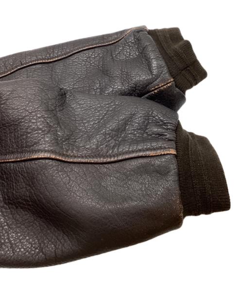 BROOKS BROTHERS（ブルックスブラザーズ）BROOKS BROTHERS (ブルックスブラザーズ) G-1 フライトジャケット ダークブラウン サイズ:Sの古着・服飾アイテム