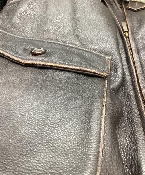 BROOKS BROTHERS（ブルックスブラザーズ）BROOKS BROTHERS (ブルックスブラザーズ) G-1 フライトジャケット ダークブラウン サイズ:Sの古着・服飾アイテム
