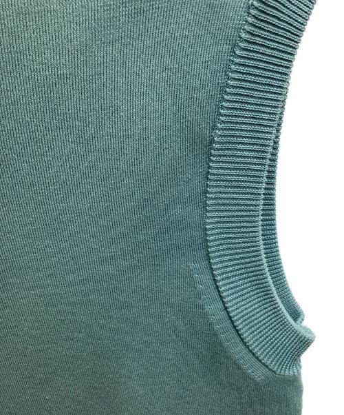 CABAN（キャバン）CABAN (キャバン) コットンポリエステルノースリーブベスト ブルー サイズ:Fの古着・服飾アイテム