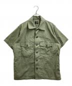 Needlesニードルズ）の古着「S/S Fatigue Shirt　MR232」｜カーキ