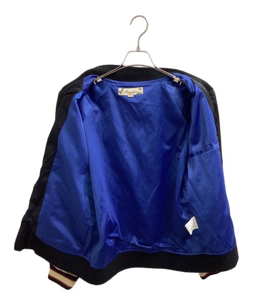 HOUSTON（ヒューストン）HOUSTON (ヒューストン) スカジャン / 5985 ブラック サイズ:Mの古着・服飾アイテム