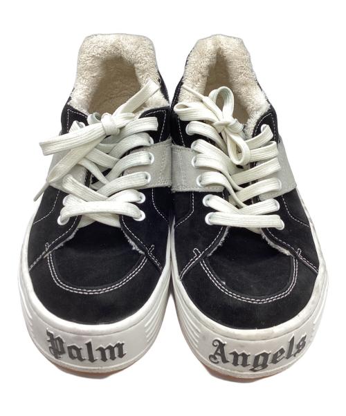 Palm Angels（パーム エンジェルス）Palm Angels (パーム エンジェルス) SUEDE SNOW LOW TOP / スエードスノーロートップ / ローカットスニーカー ブラック サイズ:42の古着・服飾アイテム