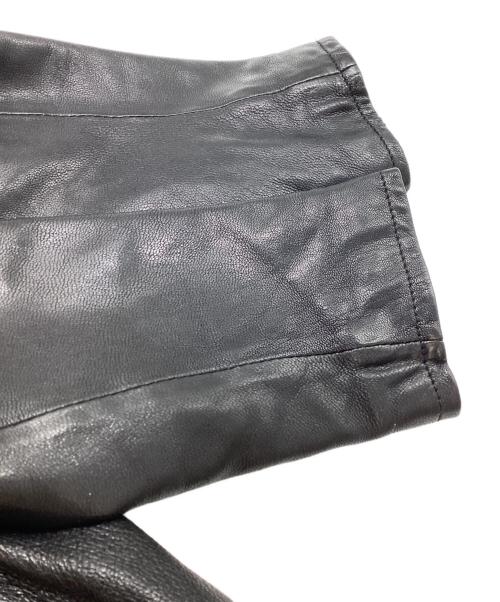 BEAUTY&YOUTH（ビューティーアンドユース）BEAUTY&YOUTH (ビューティーアンドユース) ゴートレザー シングル ライダース / 1225-199-6978 ブラック サイズ:Sの古着・服飾アイテム