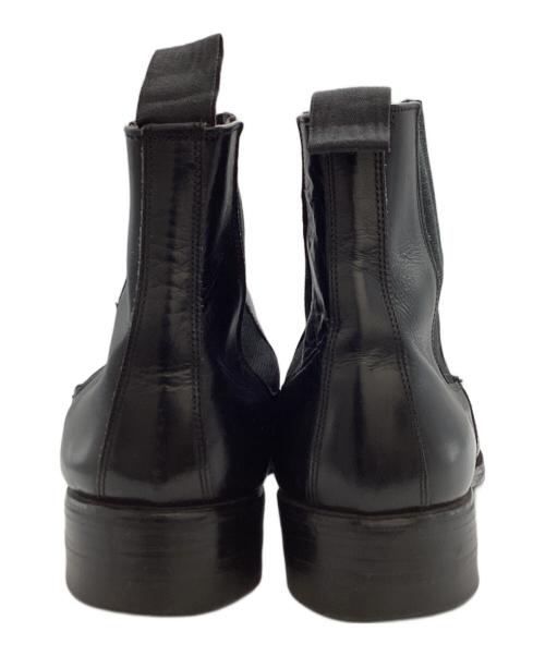 hartt（ハート）hartt (ハート) カナダ製 セミスクエアトゥ サイドゴアシューズ ブラック サイズ:7の古着・服飾アイテム