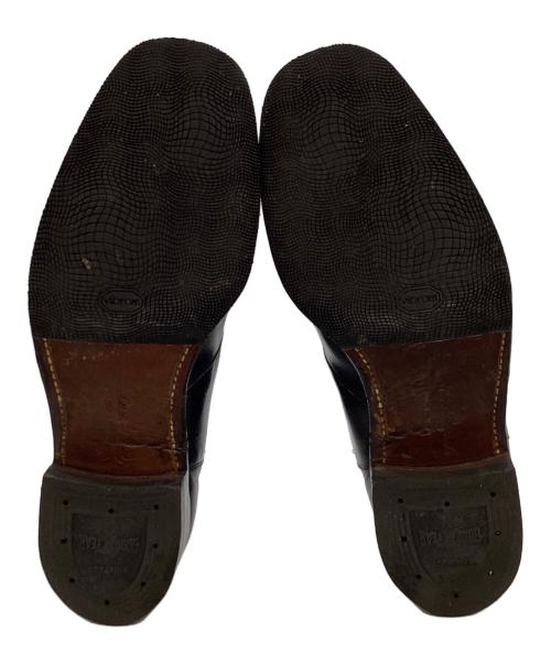 hartt（ハート）hartt (ハート) カナダ製 セミスクエアトゥ サイドゴアシューズ ブラック サイズ:7の古着・服飾アイテム