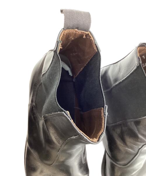 hartt（ハート）hartt (ハート) カナダ製 セミスクエアトゥ サイドゴアシューズ ブラック サイズ:7の古着・服飾アイテム