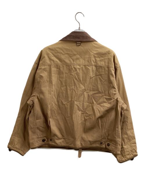 Timberland（ティンバーランド）Timberland (ティンバーランド) ハンティングショートジャケット / 推定90-00's フィッシングジャケット ベージュ サイズ:Lの古着・服飾アイテム
