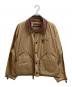 Timberland（ティンバーランド）の古着「ハンティングショートジャケット / 推定90-00's フィッシングジャケット」｜ベージュ