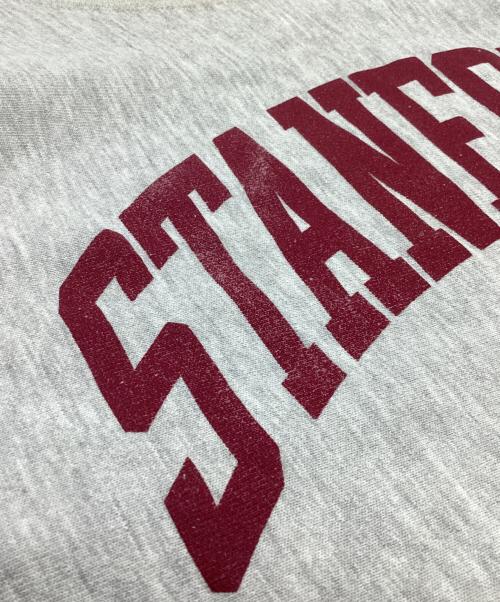 Champion REVERSE WEAVE（チャンピオン リバース ウィーブ）Champion REVERSE WEAVE (チャンピオン リバース ウィーブ) カレッジロゴスウェット / 90s前期タグ / STANFORD / スタンフォード大学 グレー サイズ:XLの古着・服飾アイテム