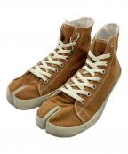 Maison Margielaメゾンマルジェラ）の古着「Maison Margiela / メゾンマルジェラ / Tabiハイカットスニーカー」｜ブラウン