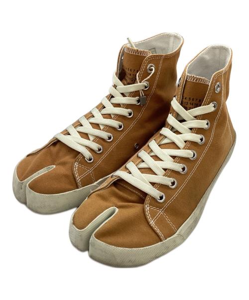 Maison Margiela（メゾンマルジェラ）Maison Margiela (メゾンマルジェラ) Maison Margiela / メゾンマルジェラ / Tabiハイカットスニーカー ブラウン サイズ:41の古着・服飾アイテム