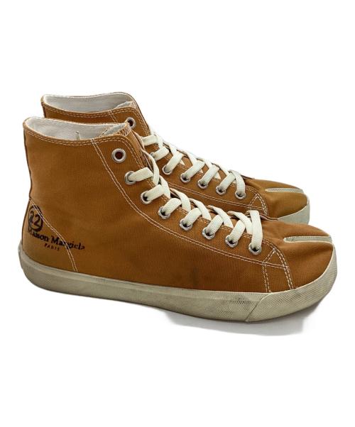 Maison Margiela（メゾンマルジェラ）Maison Margiela (メゾンマルジェラ) Maison Margiela / メゾンマルジェラ / Tabiハイカットスニーカー ブラウン サイズ:41の古着・服飾アイテム
