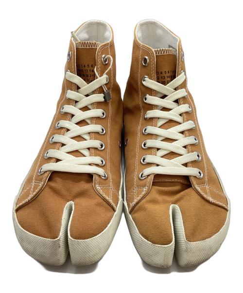 Maison Margiela（メゾンマルジェラ）Maison Margiela (メゾンマルジェラ) Maison Margiela / メゾンマルジェラ / Tabiハイカットスニーカー ブラウン サイズ:41の古着・服飾アイテム