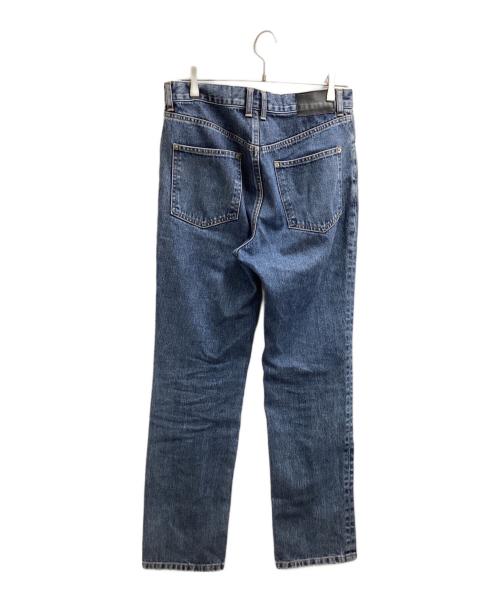 JOHN LAWRENCE SULLIVAN（ジョン ローレンス サリバン）JOHN LAWRENCE SULLIVAN (ジョン ローレンス サリバン) Washed denim zipped pants　JLS-02-20 インディゴ サイズ:46の古着・服飾アイテム
