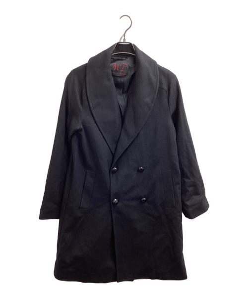 MP di MASSIMO PIOMBO（エム ピー ディ マッシモ ピオンボ）MP di MASSIMO PIOMBO (エム ピー ディ マッシモ ピオンボ) ウールコート / 1125-343-5399 ブラック サイズ:46の古着・服飾アイテム