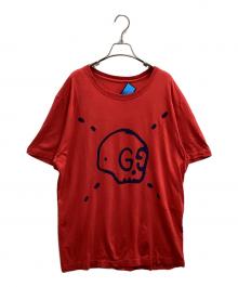 GUCCI（グッチ）の古着「GUCCI / グッチ / プリントＴシャツ / GGゴースト TEE / 440103-X3F28」｜レッド