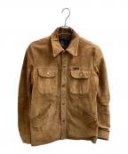 Hysteric Glamourヒステリックグラマー）の古着「スエードジャケット / 0294LB01」｜ブラウン