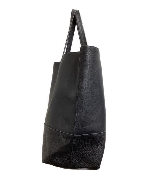 SOMES（ソメス）SOMES (ソメス) レザートートバッグ / leather tote bag ブラックの古着・服飾アイテム
