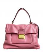MIU MIUミュウミュウ）の古着「2WAYバッグ / 2way bag / RN1115 / ショルダーバッグ / ギャランティカード付」｜ピンク