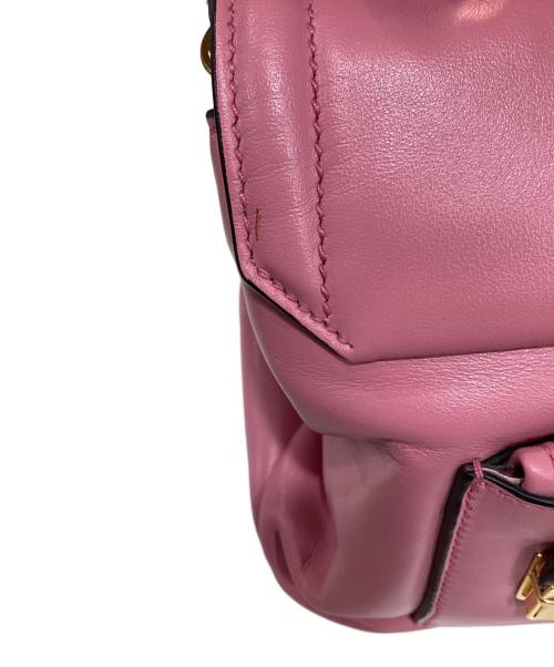 MIU MIU（ミュウミュウ）MIU MIU (ミュウミュウ) 2WAYバッグ / 2way bag / RN1115 / ショルダーバッグ / ギャランティカード付 ピンクの古着・服飾アイテム