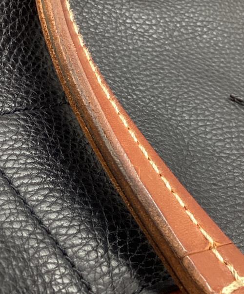 Daniel&Bob（ダニエル＆ボブ）Daniel&Bob (ダニエル＆ボブ) TOMORROW LAND (トゥモローランド) 別注 レザートートバッグ / leather tote bag / BAIN ALCE ネイビーの古着・服飾アイテム