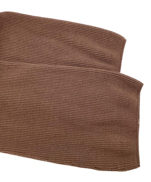 BATONER（バトナ―）BATONER (バトナ―) HARD TWIST WOOL CREW NECK KNIT / MADE IN JAPAN / BN-20FL-013 ブラウン サイズ:2の古着・服飾アイテム