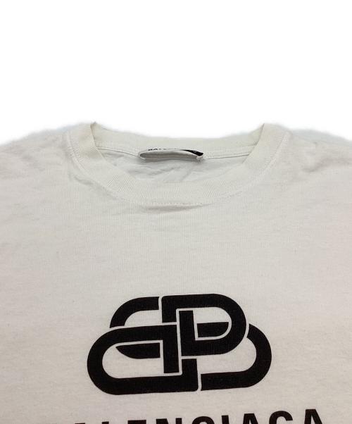 BALENCIAGA（バレンシアガ）BALENCIAGA (バレンシアガ) DEMNA GVASALIA T-SHIRT / デムナ・ヴァザリア Tシャツ / 570813 TEV48 ホワイト サイズ:XSの古着・服飾アイテム