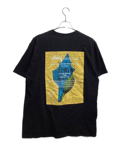 stussy（ステューシー）stussy (ステューシー) Modern Leaders Tee ブラック サイズ:Lの古着・服飾アイテム